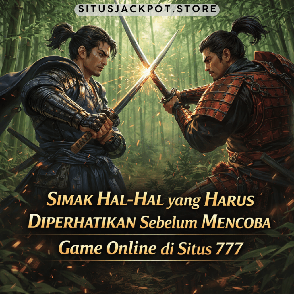 Simak Hal-Hal yang Harus Diperhatikan Sebelum Mencoba Game Online di Situs 777